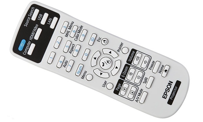 Máy chiếu ảnh hiệu EPSON EB-2042 điều khiển từ xa
