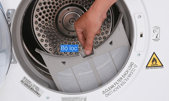 Máy sấy Electrolux 8kg EDV8052