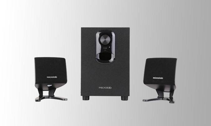 Loa vi tính Microlab M-108BT màu đen