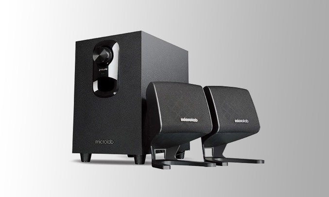 Loa vi tính Microlab M-108BT màu đen