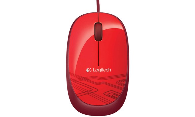 Chuột máy tính Logitech M105 Đỏ - Kết nối dễ dàng