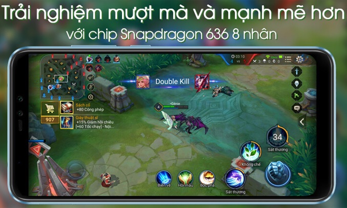 XIAOMI REDMI NOTE 6 PRO XANH 64GB - Bộ xử lý mạnh mẽ 