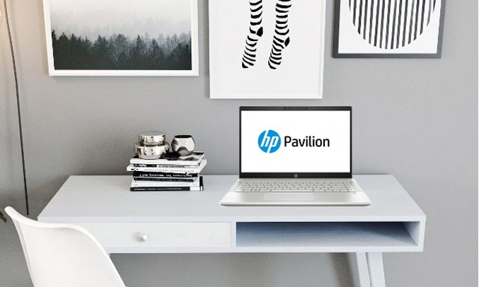 LAPTOP HP PAVILION 14-CE1013TU - Trải nghiệm màn hình rộng rãi 