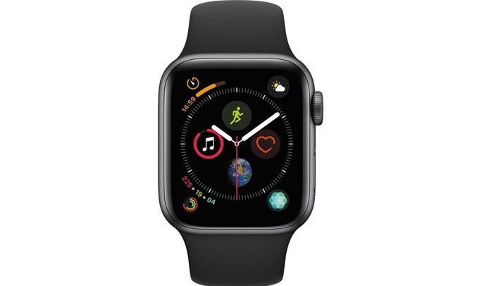 APPLE WATCH SERIES 4 40MM SPACE GREY - BLACK SPORT BAND Thời lượng pin ấn tượng. 