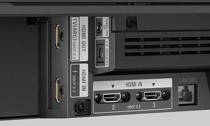 Dàn âm thanh Soundbar Sony HT-ST5000 đầy đủ cổng kết nối tiện dụng
