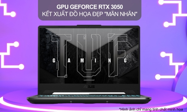 Laptop Asus TUF Gaming F15 i5-11400H (FX506HF-HN014W) - Hiệu suất cao, "chiến" game mượt mà