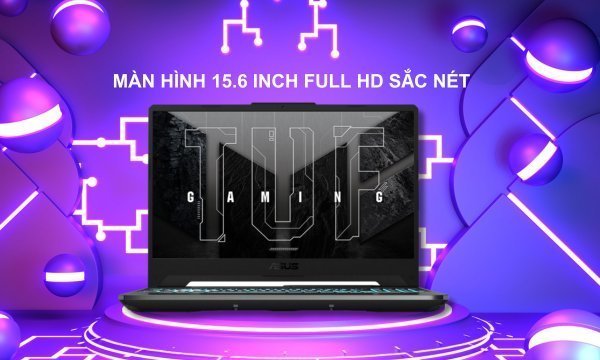 Laptop Asus TUF Gaming F15 i5-11400H (FX506HF-HN014W) - Hiệu suất cao, "chiến" game mượt mà