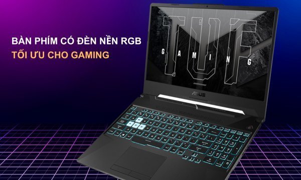Laptop Asus TUF Gaming F15 i5-11400H (FX506HF-HN014W) - Hiệu suất cao, "chiến" game mượt mà