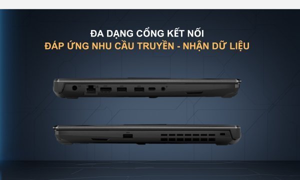 Laptop Asus TUF Gaming F15 i5-11400H (FX506HF-HN014W) - Hiệu suất cao, "chiến" game mượt mà