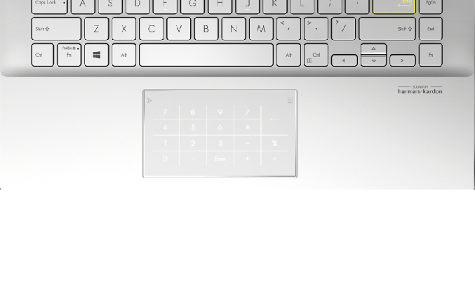 Asus Vivobook S14 i5-10210U 14 inch S433FA-EB054T - Bàn di chuột thông minh