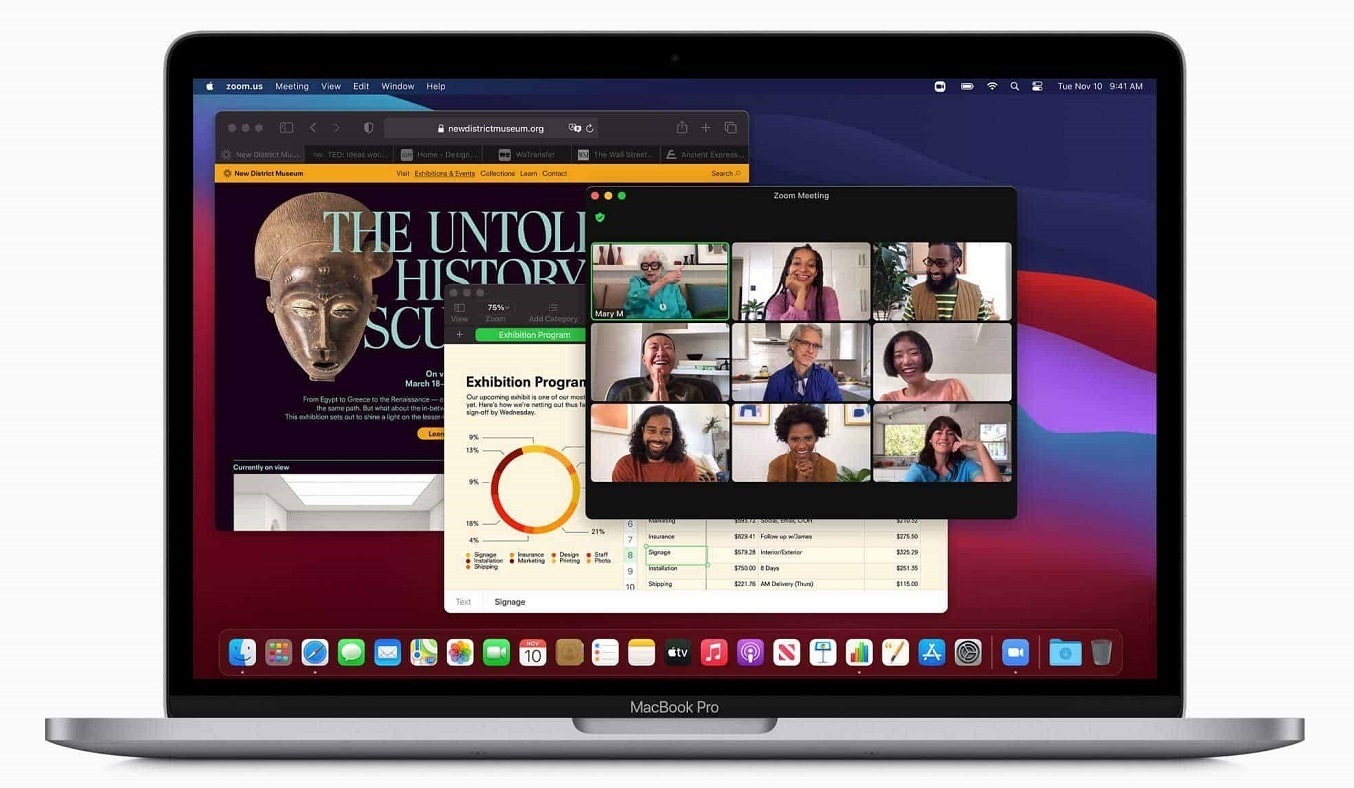 Laptop MacBook Pro M1 13 inch 512GB MYD92SA/A Xám - Xử lý đồ họa chuyên nghiệp