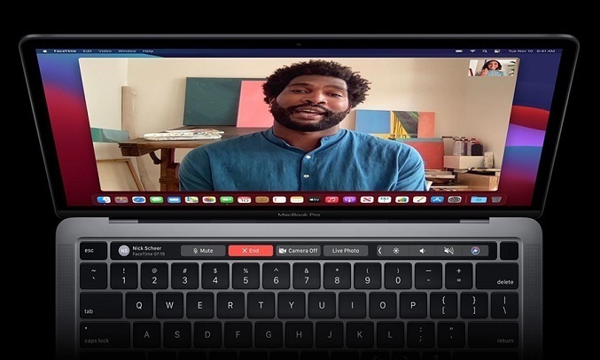 Laptop MacBook Pro M1 13 inch 512GB MYDC2SA/A Bạc - Nâng cao chất lượng cuộc gọi Facetime