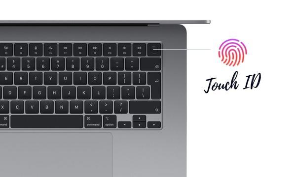 Laptop Macbook Air M2 2023 8GB/256GB/10 Core GPU MQKP3SA/A Xám trang bị touch ID