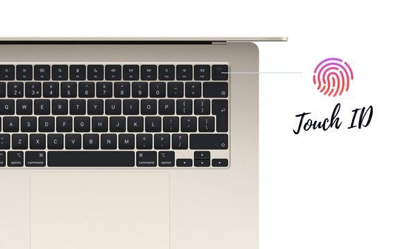 Laptop Macbook Air M2 2023 8GB/256GB/10 Core GPU MQKU3SA/A Vàng trang bị touch ID