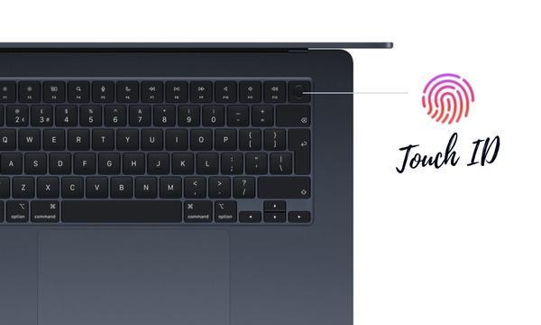Laptop Macbook Air M2 2023 8GB/256GB/10 Core GPU MQKW3SA/A Xanh đen trang bị touch ID