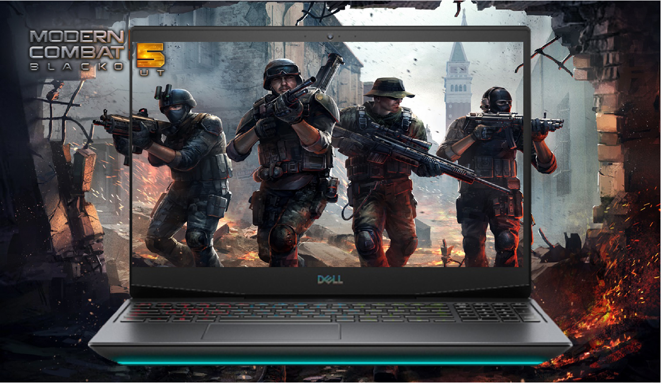 Dell Gaming G5 15 5500 i7-10750H 15.6 inch 70225485 - Bộ vi xử lý ấn tượng, chiến thắng mọi tựa game