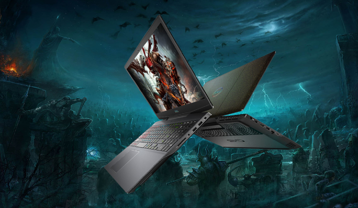 Dell Gaming G5 15 5500 i7-10750H 15.6 inch 70225485 - Thiết kế hiện đại, tản nhiệt tốt