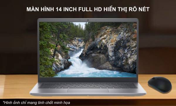 Laptop Dell Vostro 14 3430 i5-1335U/16GB/512GB/Win11 (60YGM1) Màn hình FHD hiển thị rõ nét