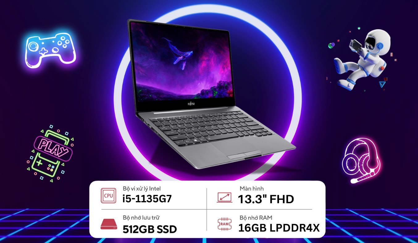Laptop Fujitsu CH-9C13A1 i5-1135G7/16GB/512GB/Win11 4ZR1J05323