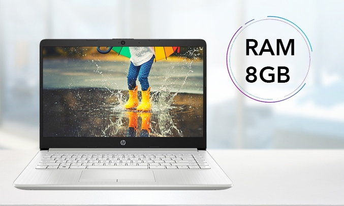 Laptop HP 14S-DQ2017TU i7-1165G7 14 inch 2Q6H0PA - Ram 8GB