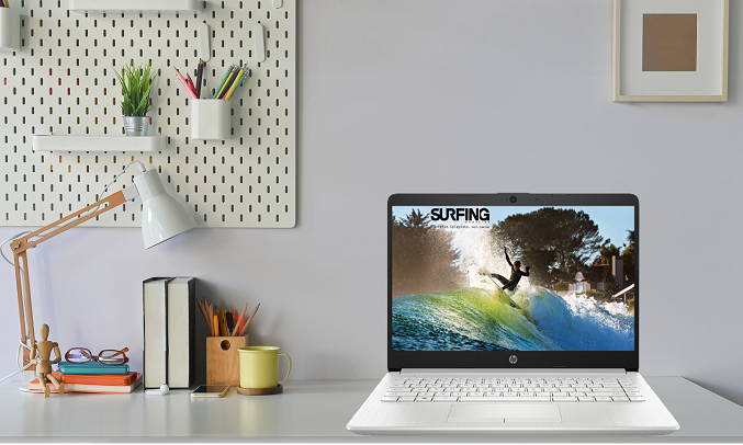 Laptop HP 14S-DK1055AU R3-3250U 14 inch 171K9PA - Thời lượng pin ấn tượng