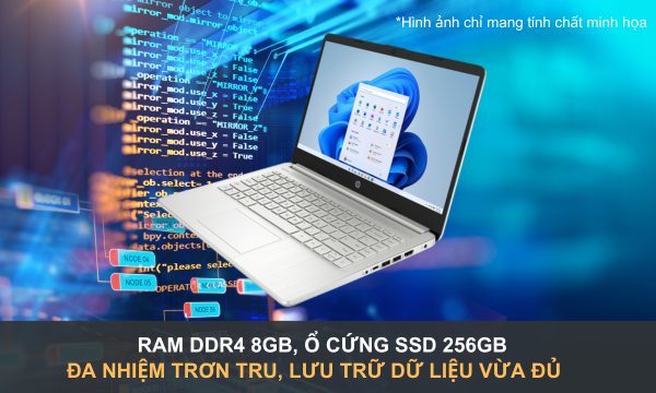 Laptop HP 14s-dq5122TU i3-1215U/8GB/256GB/Win11 (8W356PA)