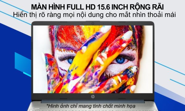 Laptop HP 15S-FQ5146TU i7-1255U/8GB/512GB/Win11 7C0R9PA - Màn hình lớn có công nghệ chống chói