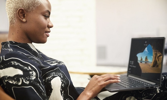 Laptop Lenovo Yoga Slim 7 14ITL05 i7-1165G7 14 inch 82A3004FVN - Màn hình Full HD