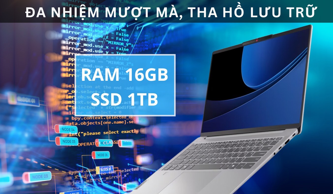 Laptop Lenovo Ideapad Slim 5 14IMH9 U5-125H/16GB/1TB/Win11 (83DA006TVN)