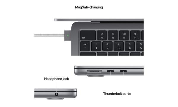 Laptop Macbook Air M2 2022 8GB/512GB/10 Core GPU MLY03SA/A Bạc