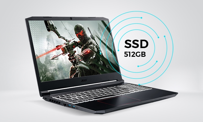 Laptop Acer Nitro 5 - Ổ cứng SSD