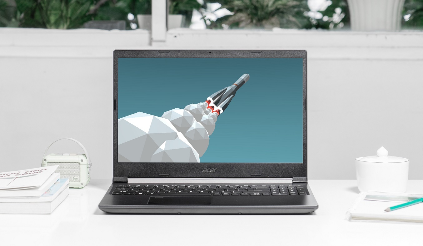 Laptop Acer Aspire 7 A715-41G-R150 R7-3750H 15.6 inch NH.Q8SSV.004 - Kiểu dáng mạnh mẽ