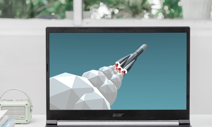 Laptop Acer Aspire 7 A715-41G-R150 R7-3750H 15.6 inch NH.Q8SSV.004 - màn hình viền mỏng