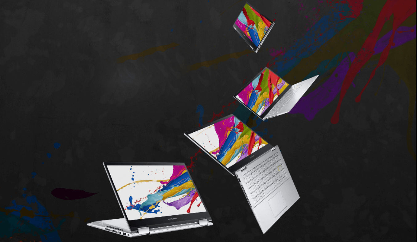 Laptop Asus VivoBook Flip TP470EA I3-1115G4/4GB/512GB/Win11 (EC346W)