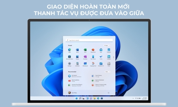 Phần mềm Windows Pro 11 64bit Intl 1pk DVD (FQC-10528) Giao diện hoàn toàn mới giá rẻ