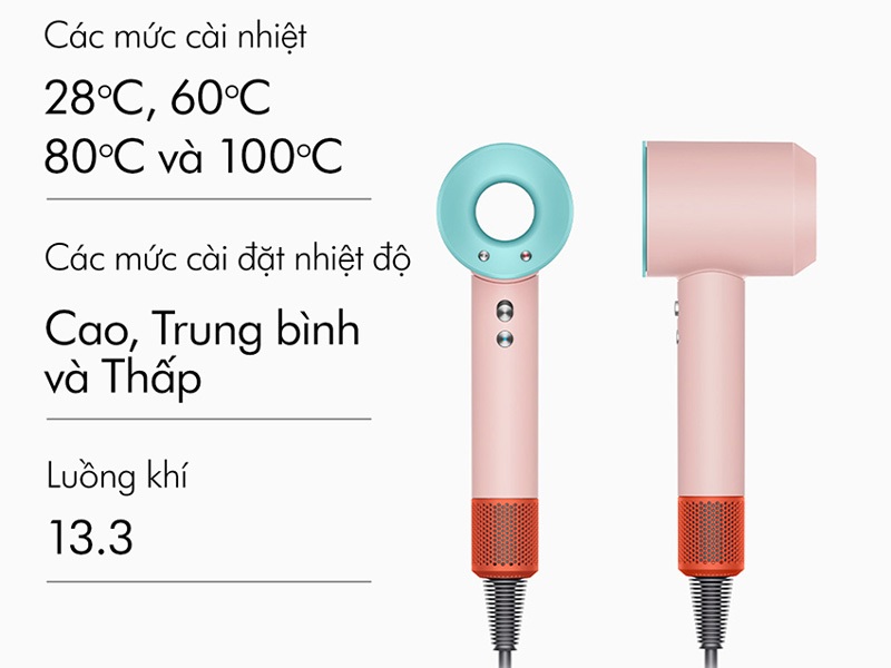 Máy sấy tóc Dyson Supersonic™ HD15 Ceramic Pop