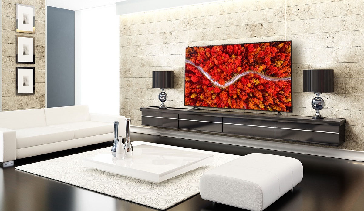 Smart Tivi LG 4K 86 inch 86UP8000PTB - Thiết kế
