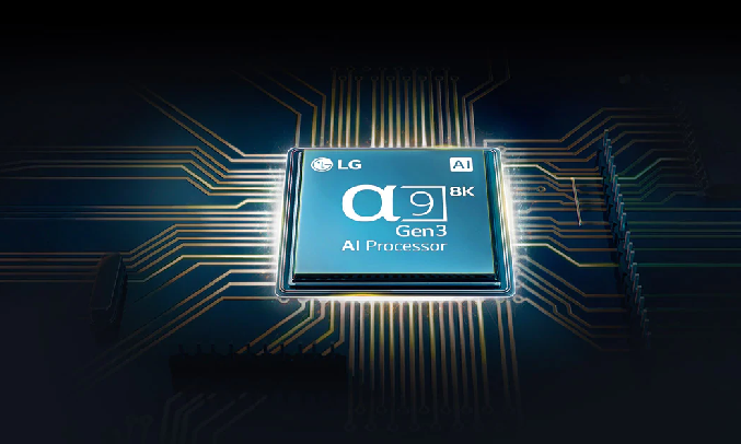 Smart Tivi OLED LG 8K 77 inch OLED77ZXPTA - Bộ xử lý AI α9