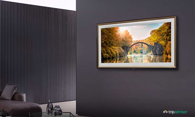 NanoCell TV LG 4K LED 65 inch 65SM9000PTA chế độ Gallery Mode