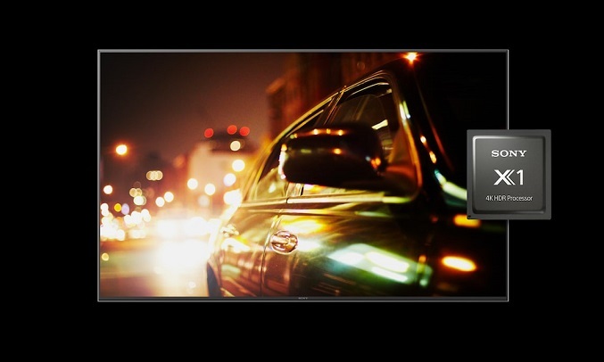 Android Tivi Sony 4K 55 inch KD-55X9000H VN3 - Bộ xử lý 4K X1