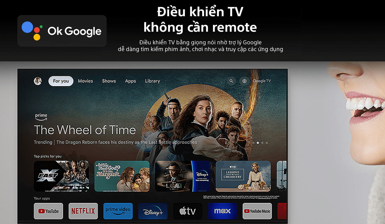 Sony Google TV OLED BRAVIA 8 II 65 inch K-65XR80M2