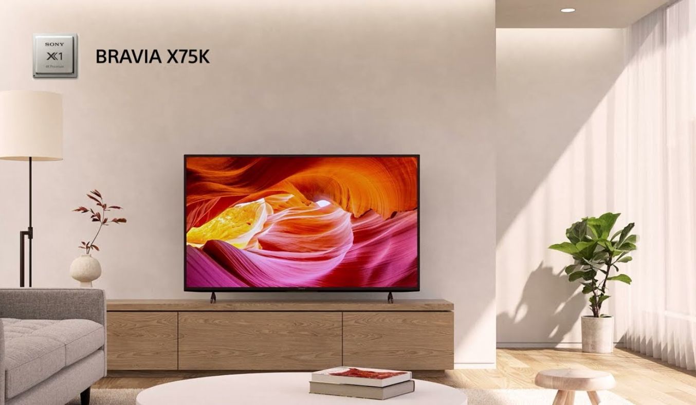 Google Tivi Sony 4K 55 inch KD-55X75K VN3 - Thiết kế