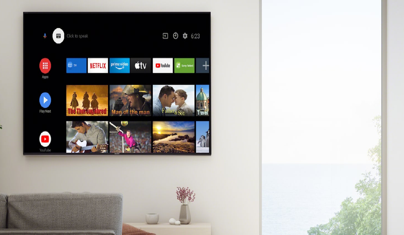 Android Tivi Sony 4K 48 inch KD-48A9S VN3 - Thiết kế sang trọng, phù hợp với mọi không gian