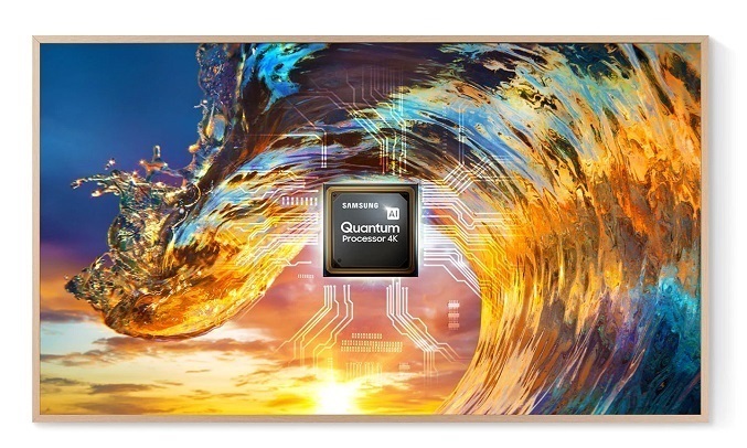 Smart Tivi The Frame QLED Samsung 4K 75 inch QA75LS03AAKXXV - Bộ xử lý Quantum 4K