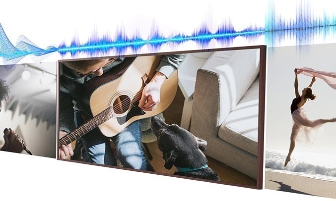 Smart Tivi The Frame QLED Samsung 4K 75 inch QA75LS03AAKXXV - Công nghệ Object Tracking Sound (OTS Lite)