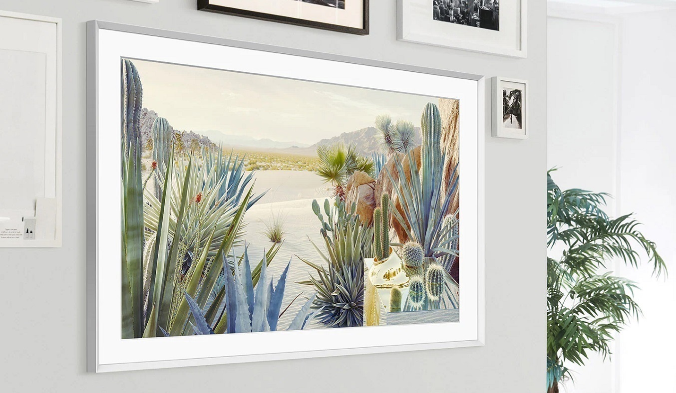 Smart Tivi The Frame QLED Samsung 4K 75 inch QA75LS03AAKXXV - Thiết kế khung tranh độc đáo