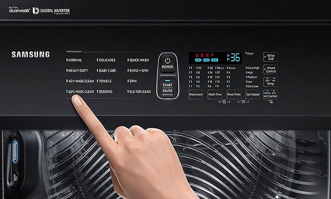 Máy giặt Samsung Inverter 22 Kg WA22R8870GV/SV