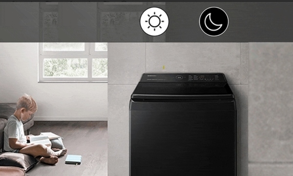 Máy giặt Samsung 23 kg Inverter WA23A8377GV - Chống rung ồn với VRT Plus™
