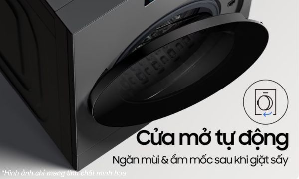 Máy giặt sấy Samsung Inverter Be Spoke 25/15 kg WD25DB8995BZSV