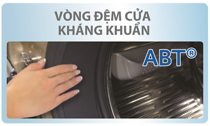 Máy giặt Aqua AQD-D850ZT (W) kháng khuẩn tốt